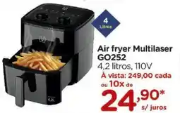 Carrefour Air fryer Multilaser GO252 oferta