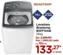 Carrefour Lavadora Brastemp BWF14AB oferta