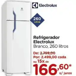 Carrefour Refrigerador Electrolux Branco, oferta