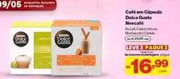 Stok Center Café em Cápsula Dolce Gusto Nescafé oferta