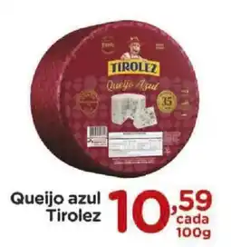 Carrefour Queijo azul Tirolez oferta