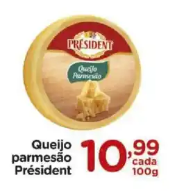 Carrefour Queijo parmesão Président oferta
