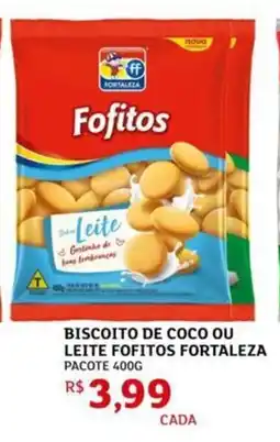 Assaí Atacadista Biscoito de coco ou leite fofitos fortaleza pacote oferta