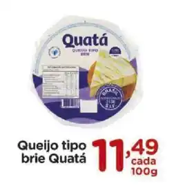 Carrefour Queijo tipo brie Quatá oferta