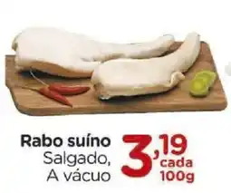 Carrefour Rabo suíno Salgado, A vácuo oferta