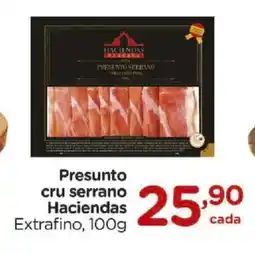 Carrefour Presunto cru serrano Haciendas Extrafino, oferta