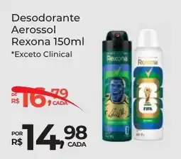 Super Luna Desodorante Aerossol Rexona oferta