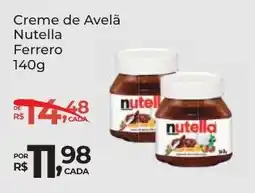 Super Luna Creme de Avelã Nutella Ferrero oferta