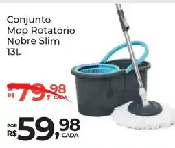 Super Luna Conjunto Mop Rotatório Nobre Slim oferta
