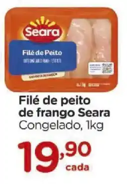 Carrefour Filé de peito de frango Seara Congelado, oferta