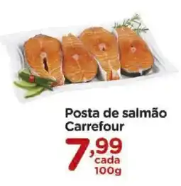 Carrefour Posta de salmão Carrefour oferta