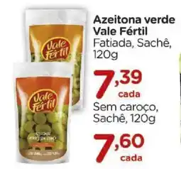 Carrefour Azeitona verde Vale Fértil Fatiada, Sachê, oferta