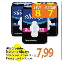 Atacadão Absorvente Noturno Always oferta