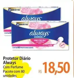 Atacadão Protetor Diário Always oferta