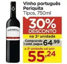 Carrefour Vinho português Periquita oferta