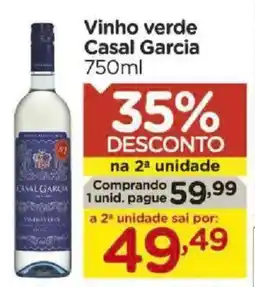Carrefour Vinho verde Casal Garcia oferta