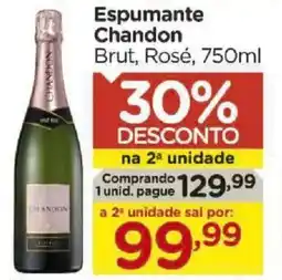 Carrefour Espumante Chandon Brut, Rosé, oferta