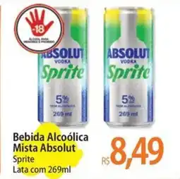 Atacadão Bebida Alcoólica Mista Absolut oferta