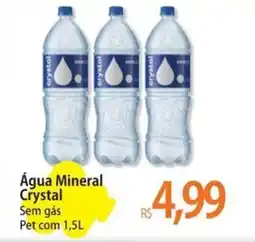 Atacadão Água Mineral Crystal Sem gás Pet oferta