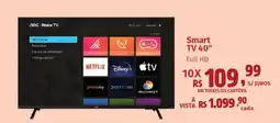 Supermercados Mateus Smart TV 40" oferta