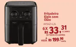 Supermercados Mateus Fritadeira Elgin sem Oleo oferta