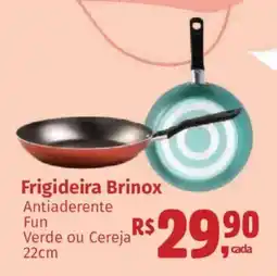 Supermercados Mateus Frigideira Brinox oferta