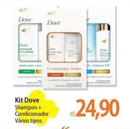 Atacadão Kit Dove Shampoo + Condicionador Vários tipos oferta