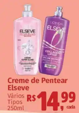Supermercados Mateus Creme de Pentear Elseve Vários Tipos oferta