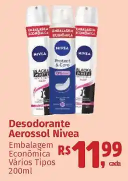 Supermercados Mateus Desodorante Aerossol Nivea oferta