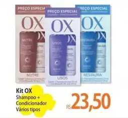 Atacadão Kit OX Shampoo + Condicionador oferta