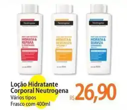 Atacadão Loção Hidratante Corporal Neutrogena Vários tipos oferta