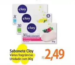 Atacadão Sabonete Cloy Várias fragrâncias Unidade oferta