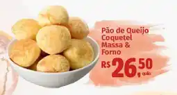 Supermercados Mateus Pão de Queijo Coquetel Massa & Forno oferta