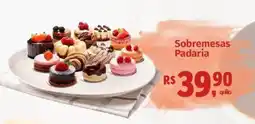 Supermercados Mateus Sobremesas Padaria oferta
