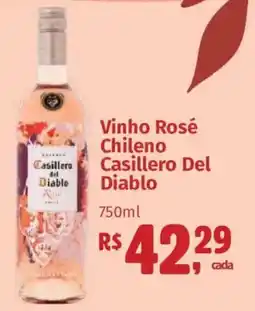 Supermercados Mateus Vinho Rosé Chileno Casillero Del Diablo oferta