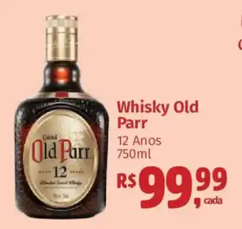 Supermercados Mateus Whisky Old Parr 12 Anos oferta