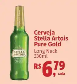 Supermercados Mateus Cerveja Stella Artois Pure Gold Long Neck oferta