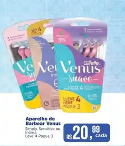 Supermercados Mateus Aparelho de Barbear Venus oferta