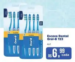 Supermercados Mateus Escova Dental Oral-B 123 4x1 oferta