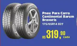 Supermercados Mateus Pneu Para Carro Continental Barum Bravuris 175/65R14 82T oferta