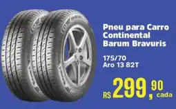 Supermercados Mateus Pneu para Carro Continental Barum Bravuris 175/70 Aro 13 82T oferta
