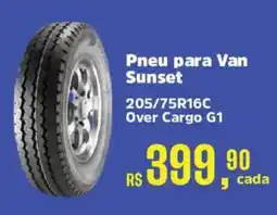 Supermercados Mateus Pneu para Van Sunset oferta