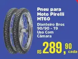 Supermercados Mateus Pneu para Moto Pirelli MT60 oferta