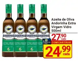 X Supermercados Andorinha Extra Virgem Vidro oferta