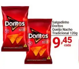 X Supermercados Salgadinho Doritos Queijo Nacho Tradicional oferta