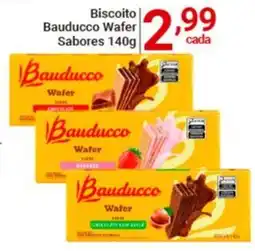 X Supermercados Biscoito Bauducco Wafer Sabores oferta