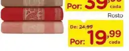 Carrefour Toalha Camesa Mystic, Diversas cores Rosto oferta