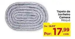Carrefour Tapete de banheiro Camesa Risqué oferta