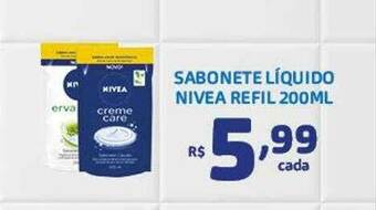 Bahamas Supermercados Sabonete Líquido Nivea Refil oferta
