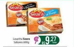 Comercial Esperança Lasanha Seara Sabores oferta